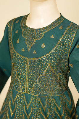 3 Piece Embroidery worked Lava Silk Maxi RING43